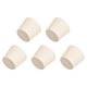 thumbnail image 5 of Tapón de Caucho Sólido en Forma Cónica Blanco para Tubo de Laboratorio Tamaño 7  5Pcs, 5 of 5