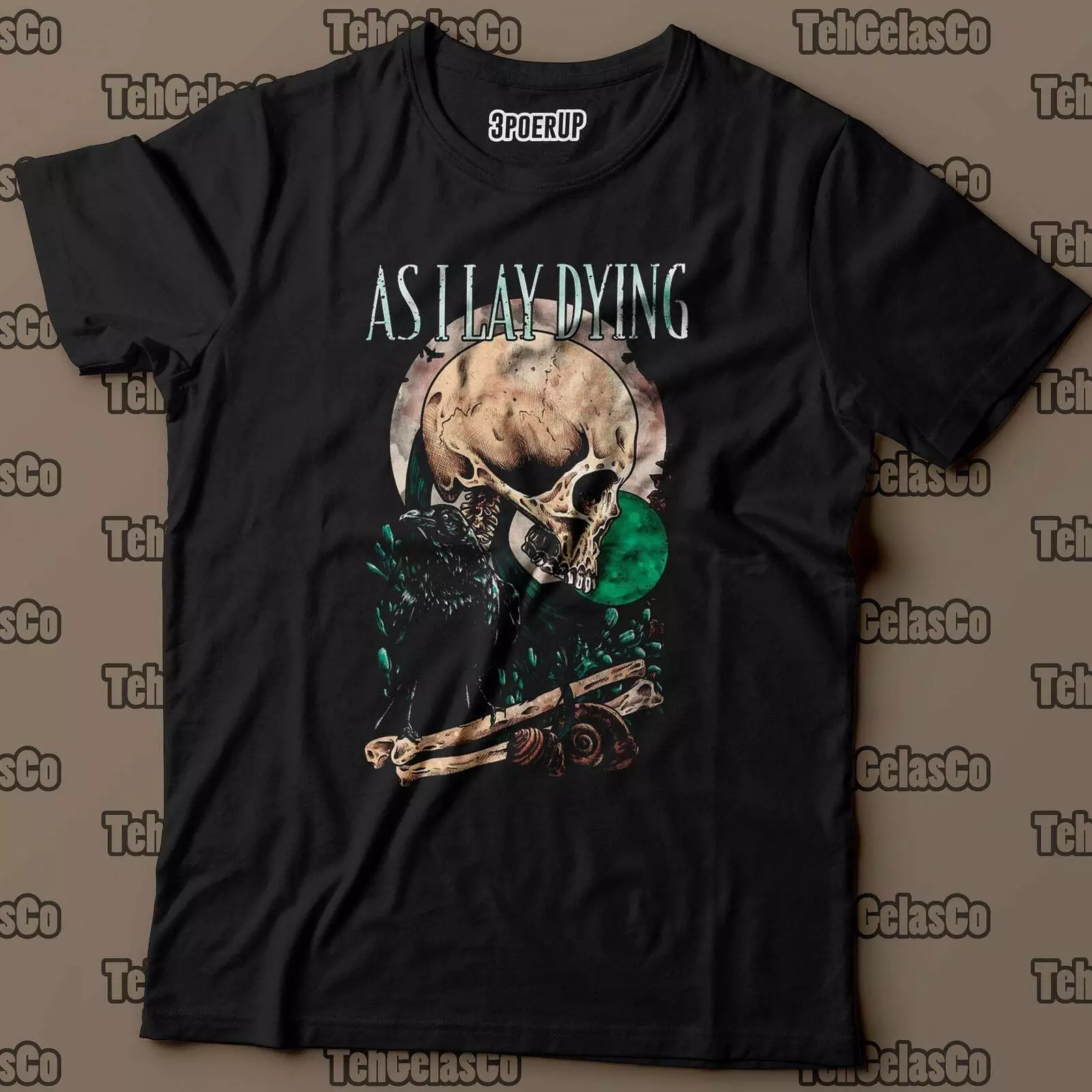 As I Lay Dying T Shirt Metal 90's Music Shirt Aesthetic Shirt Clothing T-shirt M