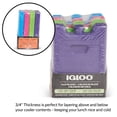 thumbnail image 3 of Igloo 4-Pack MaxCold Small Ice Freeze Block, Multi Color, Made for Portable Food Cooling, 3 of 16
