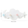 thumbnail image 2 of Ganchos montados en la pared con forma de nube, luna y estrella, colgador DIY, decoración de pared, decoración de habitación para niños, 2 of 8