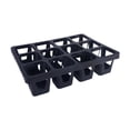 thumbnail image 1 of koolsoo Nursery Pots Tray Convenient Lightweight Transporting Plant Pot Carry Holder 12 Cell, 1 of 9