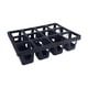 thumbnail image 1 of Bandeja para macetas de vivero, soporte para macetas pequeñas para plántulas, bandeja para macetas, maceta para plantas 12 celdas, 1 of 9