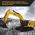 thumbnail image 2 of Top Race RC Excavator for Adults - Hobby Grade Remote Control Hydraulic Construction Vehicle - Ready to Run 1:14 Scale TR-311 with Battery and Hydraulic Oil Included, 2 of 6