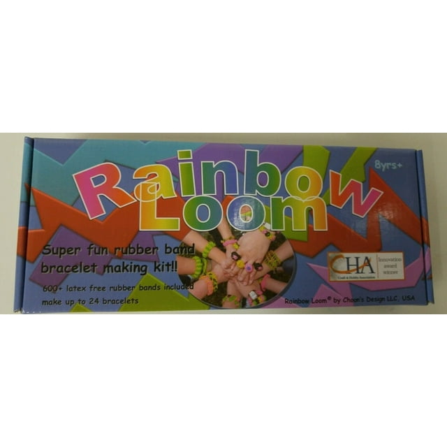 Rainbow Loom Super Fun Rubber Band Bracelet Making Kit Crafts.Super Fun Rubber Band Bracelet Making Kit Crafts Kids Hobby (Pack of 2)
