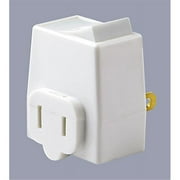 Leviton C21-1469-I Ivory Residential Grade Single Plug-In Switch Tap