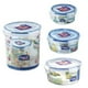 thumbnail image 1 of Set De Contenedores Herméticos Redondos Lock & Lock HPL93CIRC 100ml 300ml 600ml 1.4L, 1 of 2