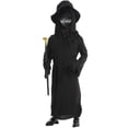 thumbnail image 2 of Disfraz HAOSUN Plague Doctor para niños con máscara para Halloween, 6 unidades, 2 of 6