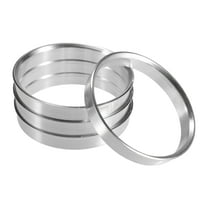 Unique Bargains 4pcs OD 65.1mm to ID 60.1mm Aluminum Alloy Vehicle Hub Centric Rings Wheel Bore Center Spacer