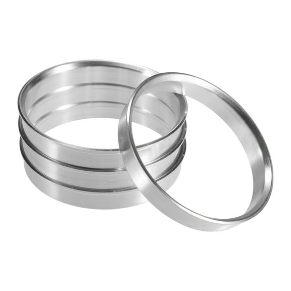 Unique Bargains 4pcs OD 65.1mm to ID 60.1mm Aluminum Alloy Vehicle Hub Centric Rings Wheel Bore Center Spacer