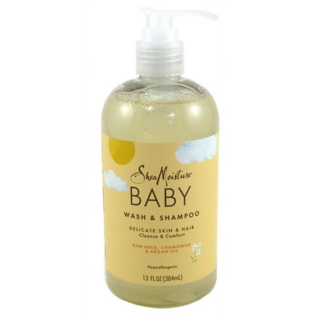 Shea Moisture Baby Wash & Shampoo Cleanse & Comfort 13oz (Pack of 2)