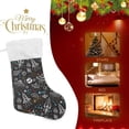 thumbnail image 4 of GZHJMY Christmas Stocking, Personalized Space Planet Large Candy Stocking, 1 PCS Hanging Gift Xmas Stocking Decoration for Family Holiday Party Ornaments Decor Fireplace, 4 of 7