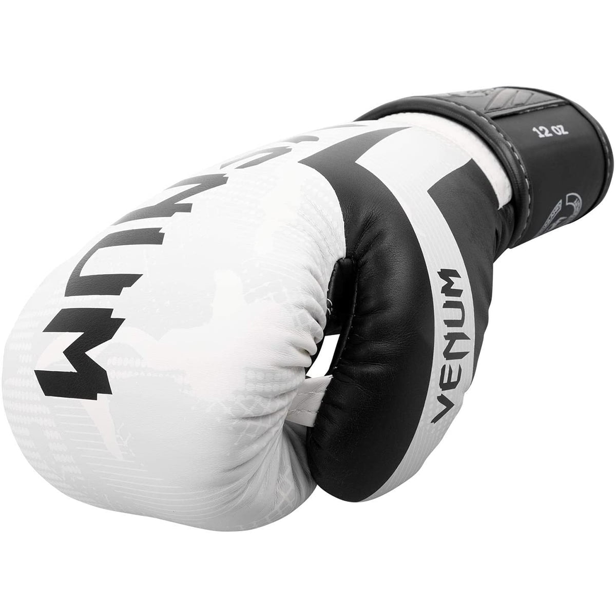 Venum Elite Hook and Loop Training Boxing Gloves - 10 oz. - White/Camo