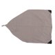 thumbnail image 1 of Bolsa de almacenamiento de animales para el hogar, cubierta de lona triangular, bolsa de frijol rellena, silla sin relleno, color café a rayas, 1 of 5