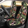 thumbnail image 2 of Yiaed Watercolor Tropical Flowers Print Car Seat Covers,Universal Auto Seats Protector Fits for Car,SUV Sedan,Truck,Automotive Seat Covers & Accessories(Two packs), 2 of 7