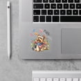 thumbnail image 2 of Yorkshire Terrier Celebrates Spring and Enjoys a Happy Easter Cutout Transfer Sticker Yorkie Dog Lover Gifts Transparent Decal Art Decor - 02001, 2 of 5