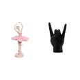 thumbnail image 1 of Estatua de la bailarina,Estatua de niña de ballet Escultura de niña de resina Artesanía,Figura de bailarina para decoración de escritorio,Estatua del gesto de la roca,Estatuas y figuras de, 1 of 8