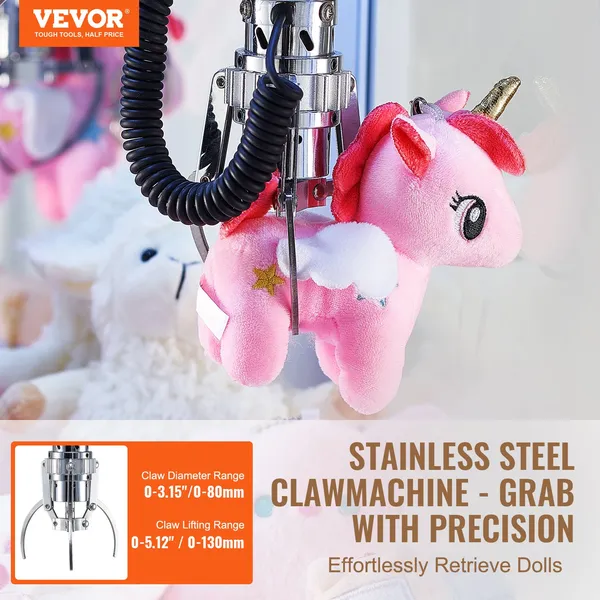 Mini Claw Crane Machine Candy Prize Grabber Arcade Game Toy