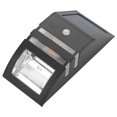 thumbnail image 2 of LHCER Solar Powered PIR Motion Sensor 2 LED Path Wall Light Stainless Steel Garden Security Lamps,Solar Garden Lamp, Sensor Wall Light, 2 of 8