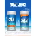 thumbnail image 2 of CALM Magnesium Supplement | Orange Flavored Gummies | 120 Count | by Natural Vitality, 2 of 6