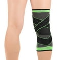 thumbnail image 5 of Knee Sleeve, Knee Pads Compression Fit Support -for Joint Pain and Arthritis Relief, Improved Circulation Compression - Wear Anywhere - Single (Green, S), 5 of 11