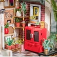 thumbnail image 4 of Kit de casa en miniatura Rolife Emily's Flower Shop con muebles, 4 of 9