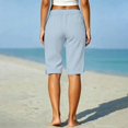 thumbnail image 3 of CUSTG Wide Leg Pants For Women Elegant High Waist Short Trousers With Comfort Fit And Breathable For Everyday Wear Relaxed Daily Home Wear Trousers, 3 of 5