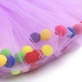thumbnail image 5 of XXWXYD Toddler Girl Floating Pom Pom Tutu Skirt | Colorful Mesh Ballet Princess Skirt | Birthday Part𝗒 Ballet Dance Dress, 5 of 7