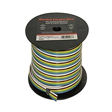 Rockville RED 14G100 OFC 14 Gauge 100ft Speaker Wire - 100% Copper Car Audio Cable