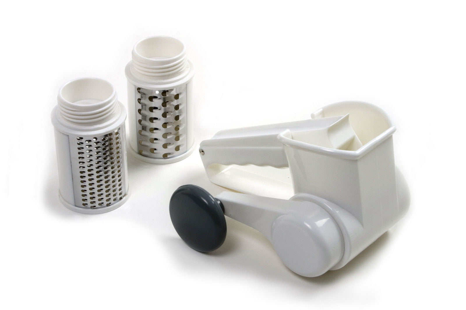 Westmark Hand Held Drum Grater with Three Drums White