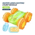 thumbnail image 2 of 2.4G RC Stunt Car Transparent Light Amphibious Vehicle Double Sided Stunt RC Car Gesture Rolling Gr, 2 of 4