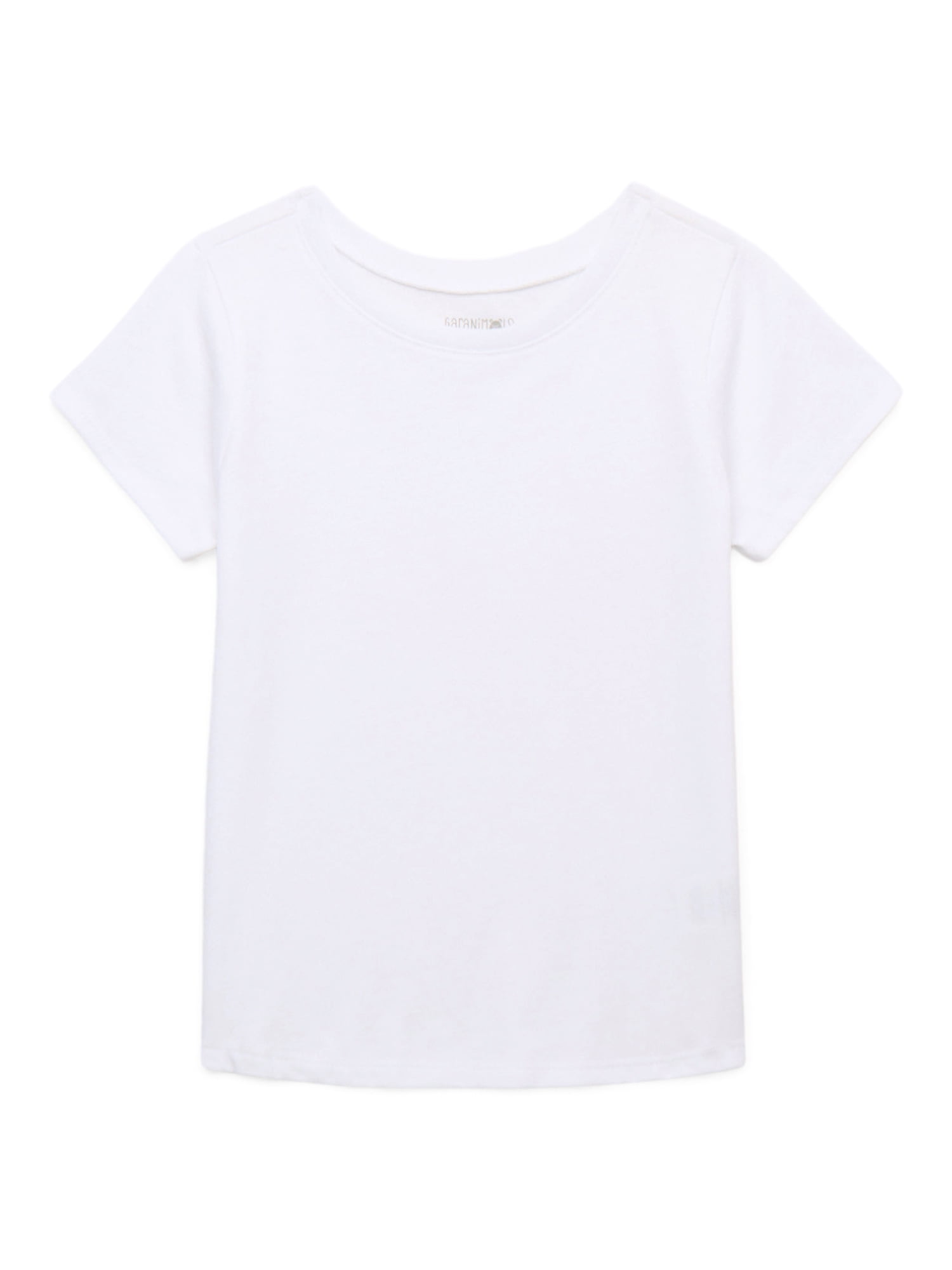 Garanimals Toddler Girl Core Short Sleeve Tees Multipack, 4-Pack, Sizes 18M-5T