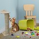thumbnail image 3 of 2x Tablero de rasguños de gato montado en la pared de juguete de sisal muebles molidos garras de juguete Afortunado Sencillez, 3 of 5