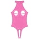 thumbnail image 4 of Body Sexy de charol recortado para mujer, lencería con cuello Halter y espalda descubierta, ropa de discoteca de una pieza, disfraz erótico con entrepierna abierta, 4 of 5