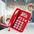 thumbnail image 2 of Classical Desk Phone For Elderly Featuring Anti Slip Button And Call Display, 2 of 8