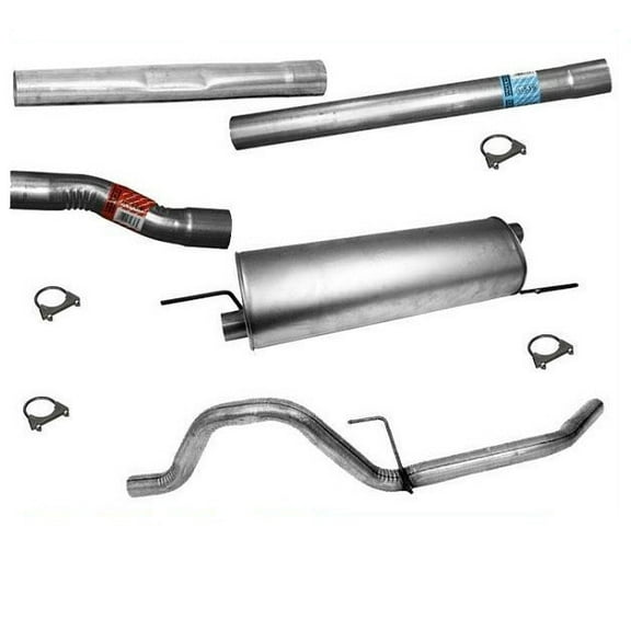 2005-2008 for Ford F150 5.4L Cat Back Exhaust System 139 & 145 WB - OE Style 52357 53539 52358 21539 55424, 18977, 790457 554181
