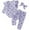 Light Purple, variant on Newborn Baby Girl Clothes Outfits Infant Romper Ruffle Floral Pants Cute Toddler Baby Girl Clothes Set(Purple,6-9 M)