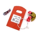 thumbnail image 4 of 50Pcs/Lot 9x15cm Multi Designs With Handle Small Plastic Bag For Jewelry Display Earrings Christmas Gift Organizer Packaging Bag White Red Heart-5 9X15cm, 4 of 6
