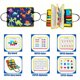 thumbnail image 1 of Juguetes Montessori Tablero ocupado Aprendizaje de habilidades motoras Aprendizaje de juguetes sensoriales educativos Juguete ocupado Edad 3+ estilo A Macarena tablero ocupado, 1 of 6