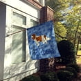 thumbnail image 2 of Carolines Treasures CK6233CHF Cavalier Spaniel Welcome Flag Canvas House Size Large multicolor, 2 of 4