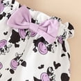 thumbnail image 6 of Toddler Baby Girl Summer Outfit Infant Ruffle Romper & Short Set 3 6 9 12 18 24 Months Toddler Baby Summer Clothing Set, 6 of 6