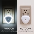 thumbnail image 6 of 2-Pack Plug-in Night Lights with Auto Sensor, Warm Bedroom Mood Lighting for Couples, 6 of 9