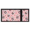 thumbnail image 4 of Chririnla Panda Hearts Compact Kids Trifold Wallet, Polyester Children's Wallet Portable Boys Trifold Wallet for Sports Travel, 4 of 6