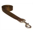 thumbnail image 1 of 6 ft. Nylon Webbing Dog Leash, Brown - Large, 1 of 1