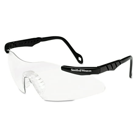 

Magnum 3g Safety Glasses Mini Black Frame Clear Lens | Bundle of 5 Each