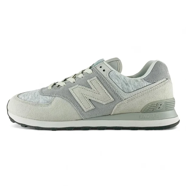 New Balance 574 Men's Shoes Heather Grey Athletic Sneakers U574GRM