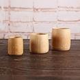 thumbnail image 3 of Taza de madera, taza decorativa, taza de madera, taza de café, taza para beber, taza de té, regalo C, 3 of 7