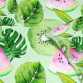 thumbnail image 2 of Watermelon Kiwi Brushed Pattern Duvet Cover Bedding, 2 of 5
