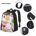 thumbnail image 3 of Balery Christmas Gingerbread Cookies Mochila Escolar 3 en 1 para Niños - Mochila Resistente con Lonchera Térmica y Estuche - Mochila Escolar para Niños y Niñas, 3 of 7