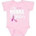 thumbnail image 3 of Inktastic Breast Cancer Awareness My Nonna is a Fighter Boys or Girls Baby Bodysuit, 3 of 5