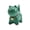 Gourd green, variant on Tibvox Lovely Small Animal Figurine Ceramic Kitten Decoration Ornament for Teahouse
